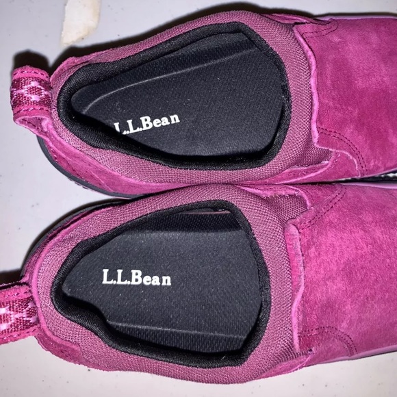 LL Bean comfort suede moc slip on womens walking hiking shoes SZ 7M - Picture 11 of 11